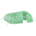 Seră cu cadru din oțel, verde, 40 m², 8x5x2,3 m - WALTI WALTI