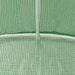 Seră cu cadru din oțel, verde, 60 m², 12x5x2,3 m - WALTI WALTI