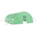 Seră cu cadru din oțel, verde, 48 m², 8x6x2,85 m - WALTI WALTI