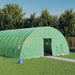 Seră cu cadru din oțel, verde, 48 m², 8x6x2,85 m - WALTI WALTI