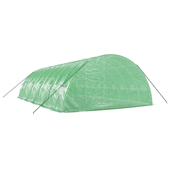 Seră cu cadru din oțel, verde, 60 m², 10x6x2,85 m - WALTI WALTI