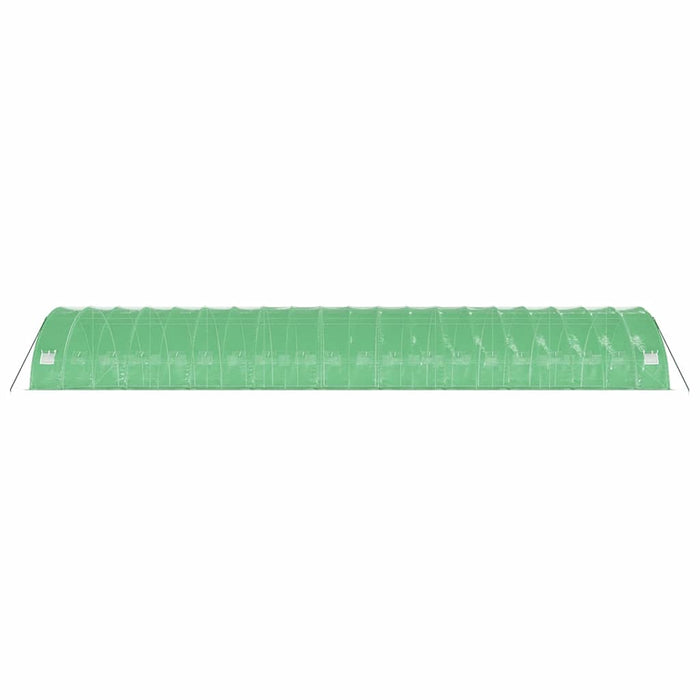 Seră cu cadru din oțel, verde, 120 m², 20x6x2,85 m - WALTI WALTI