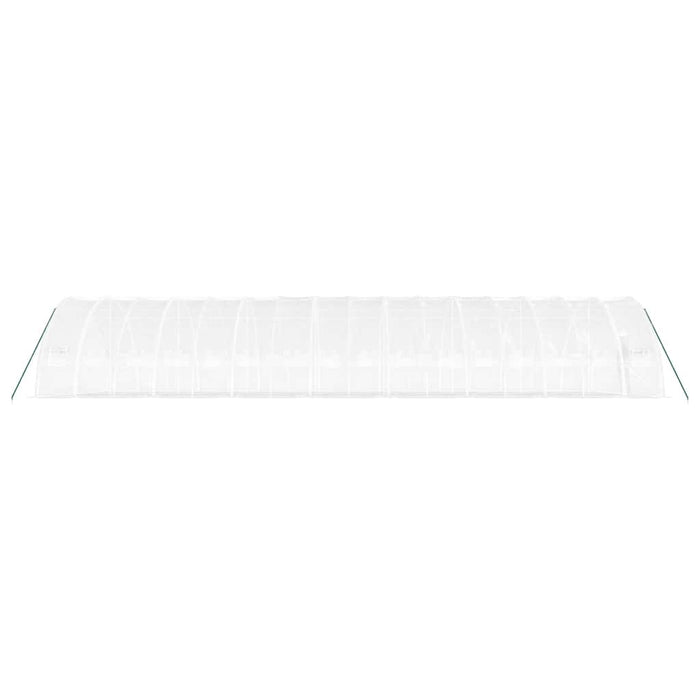 Seră cu cadru din oțel, alb, 96 m², 16x6x2,85 m - WALTI WALTI