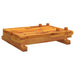 Blat pentru banc de lucru cu menghină, 52x44x9,5 cm lemn acacia - WALTI WALTI