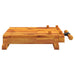 Blat pentru banc de lucru cu menghină, 52x44x9,5 cm lemn acacia - WALTI WALTI