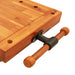 Blat pentru banc de lucru cu menghină, 52x44x9,5 cm lemn acacia - WALTI WALTI