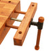 Blat pentru banc de lucru cu menghină, 52x44x9,5 cm lemn acacia - WALTI WALTI
