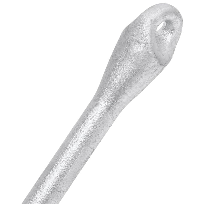 Ancoră pliabilă argintie 4 kg, fontă galvanizată la cald WALTI