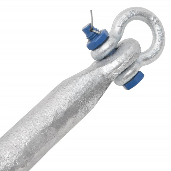 Ancoră pliabilă argintie 12 kg, fontă galvanizată la cald - WALTI WALTI