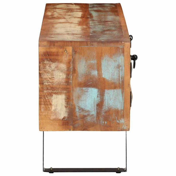 Comodă TV, 112x30x45 cm, lemn masiv reciclat - WALTI WALTI