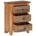 Dulap lateral, 55x33x75 cm, lemn masiv de acacia - WALTI WALTI