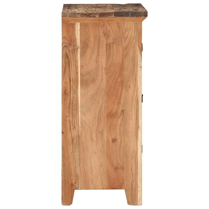 Dulap lateral, 55x33x75 cm, lemn masiv de acacia - WALTI WALTI