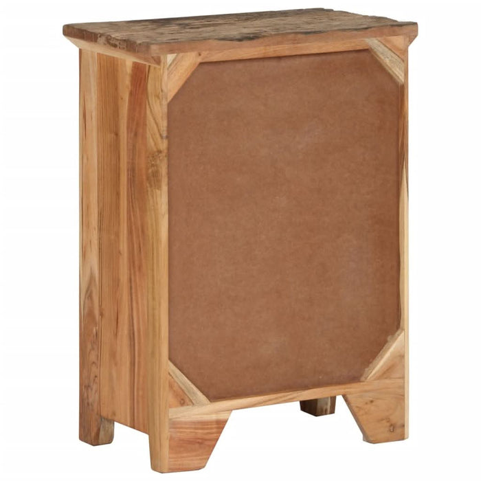 Dulap lateral, 55x33x75 cm, lemn masiv de acacia - WALTI WALTI