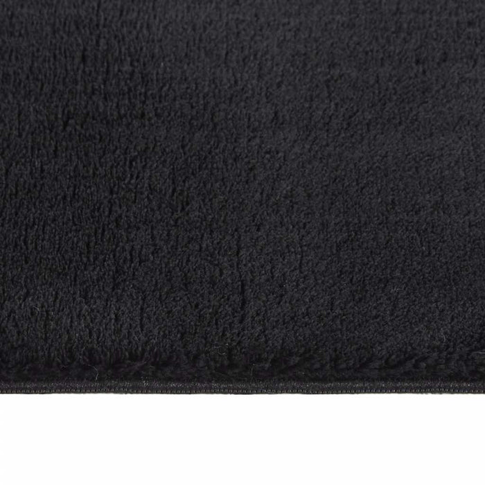 Covor Shaggy Negru 240x305 cm Poliester - WALTI WALTI