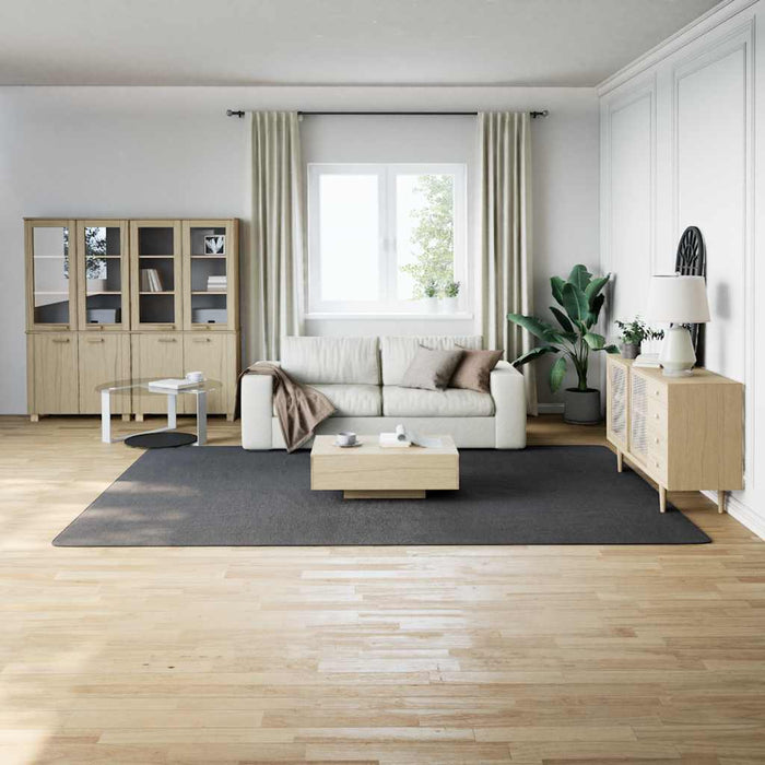 Covor Shaggy Antracit 240x340 cm Poliester - WALTI WALTI