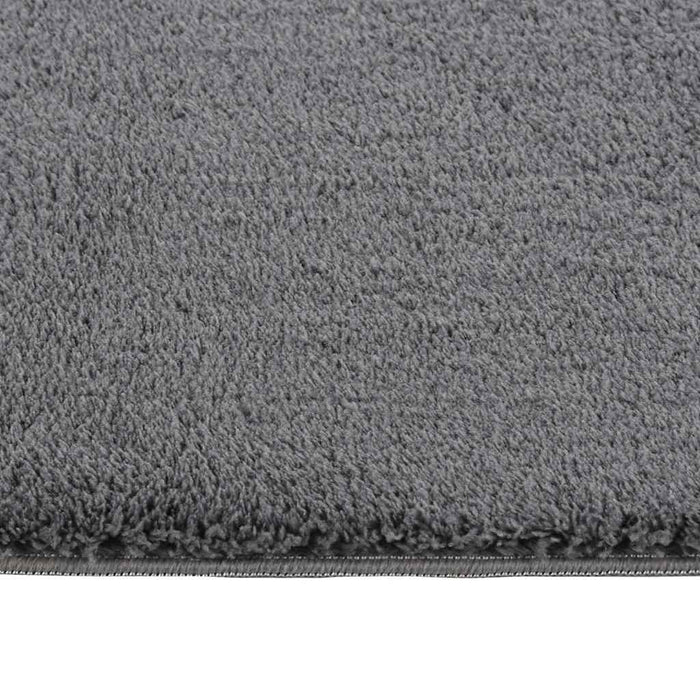 Covor Shaggy Antracit 240x340 cm Poliester - WALTI WALTI