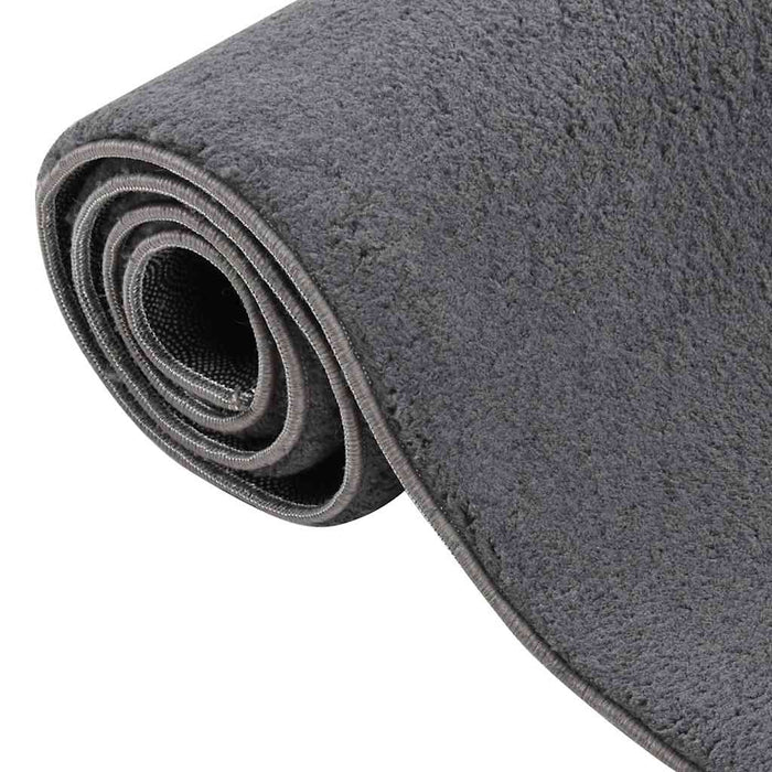Covor Shaggy Antracit 240x340 cm Poliester - WALTI WALTI