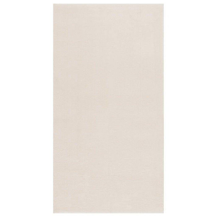 Covor Shaggy, crem, alb, 120x183 cm, poliester - WALTI WALTI