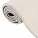 Covor Shaggy, crem, alb, 120x183 cm, poliester - WALTI WALTI