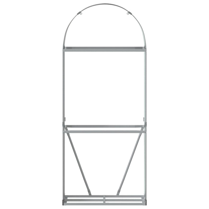 Suport pentru bușteni, maro, 80x45x190 cm, oțel galvanizat - WALTI WALTI