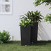 Jardinieră cu interior detașabil antracit 11 / 26,5 L PP ratan - WALTI WALTI