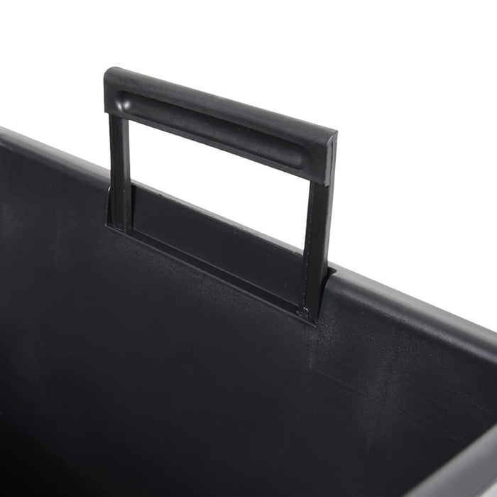 Jardinieră cu interior detașabil, antracit, 21 / 49 L, PP ratan WALTI