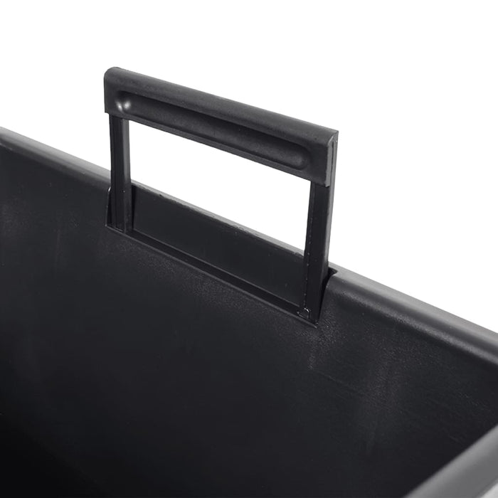 Jardinieră cu interior detașabil, alb, 21 / 49 L, PP ratan WALTI