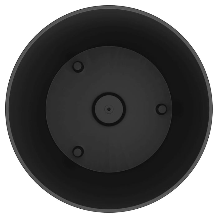 Jardinieră cu interior detașabil, antracit 15 / 15,3 L PP ratan - WALTI WALTI