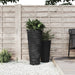 Jardinieră cu interior detașabil, antracit 18 / 45 L PP canelat - WALTI WALTI