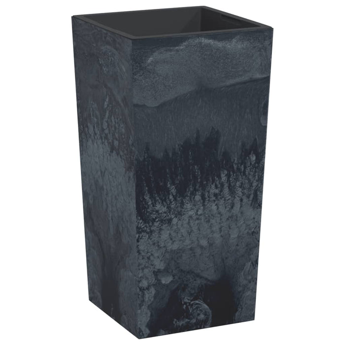 Jardinieră cu interior detașabil antracit 11 / 26,5 L PP beton WALTI
