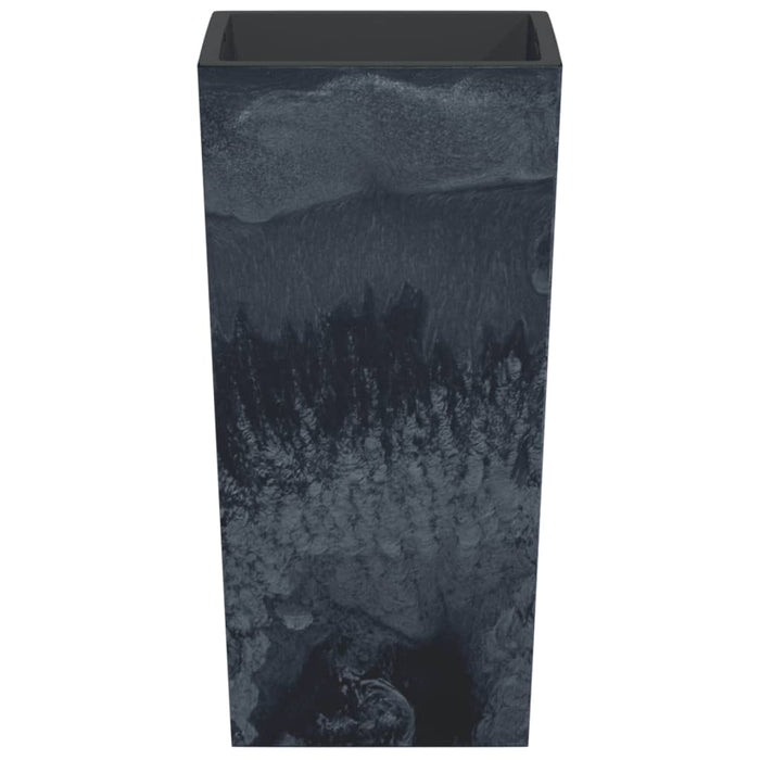 Jardinieră cu interior detașabil antracit 11 / 26,5 L PP beton WALTI
