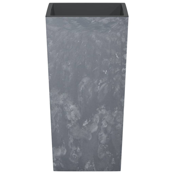 Jardinieră cu interior detașabil, gri, 21/49 L, PP aspect beton WALTI