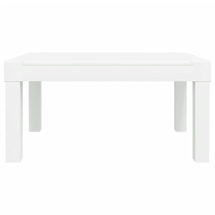 Șezlong cu perne, alb, PP - WALTI WALTI