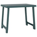 Masă pentru camping, verde, 79x56x64 cm, PP aspect lemn - WALTI WALTI