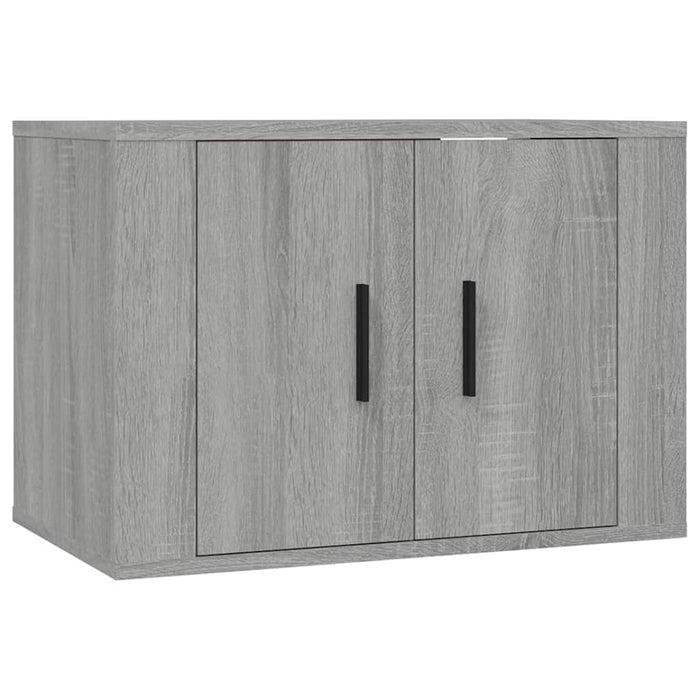 Dulapuri TV montate pe perete, 2 buc., gri sonoma 57x34,5x40 cm - WALTI WALTI