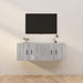 Dulapuri TV montate pe perete, 2 buc., gri sonoma 57x34,5x40 cm - WALTI WALTI