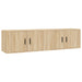 Dulapuri TV montate pe perete 2 buc stejar sonoma 80x34,5x40 cm - WALTI WALTI