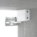 Dulapuri TV montate pe perete 2 buc., gri sonoma, 80x34,5x40 cm - WALTI WALTI