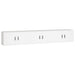 Dulapuri TV montate pe perete, 3 buc., alb, 80x34,5x40 cm - WALTI WALTI