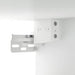 Dulapuri TV montate pe perete, 2 buc., alb, 100x34,5x40 cm - WALTI WALTI