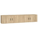 Dulapuri TV montate pe perete 2 buc stejar sonoma 100x34,5x40cm - WALTI WALTI