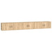 Dulapuri TV montate pe perete 3 buc stejar sonoma 100x34,5x40cm - WALTI WALTI