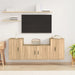 Set dulap TV, 3 piese, stejar sonoma, lemn prelucrat - WALTI WALTI