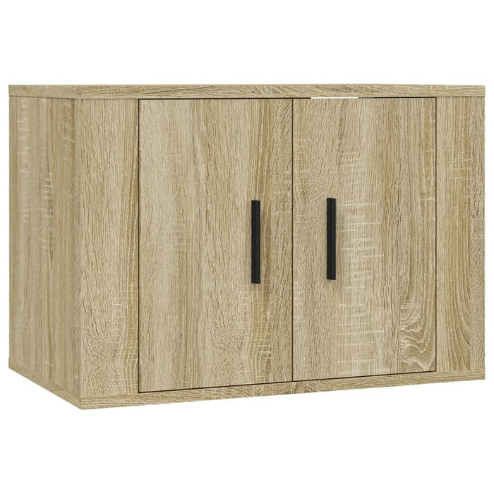 Set dulap TV, 5 piese, stejar sonoma, lemn prelucrat WALTI