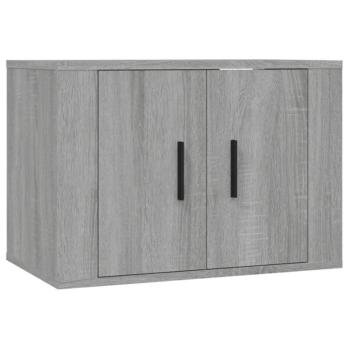 Set dulapuri TV, 5 piese, gri sonoma, lemn prelucrat WALTI