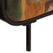 Dulap, 140x35x70 cm, lemn masiv reciclat și metal - WALTI WALTI