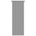 Colivie pentru păsări gri 215x78x200 cm oțel galvanizat - WALTI WALTI