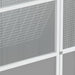 Colivie pentru păsări gri 215x78x200 cm oțel galvanizat - WALTI WALTI