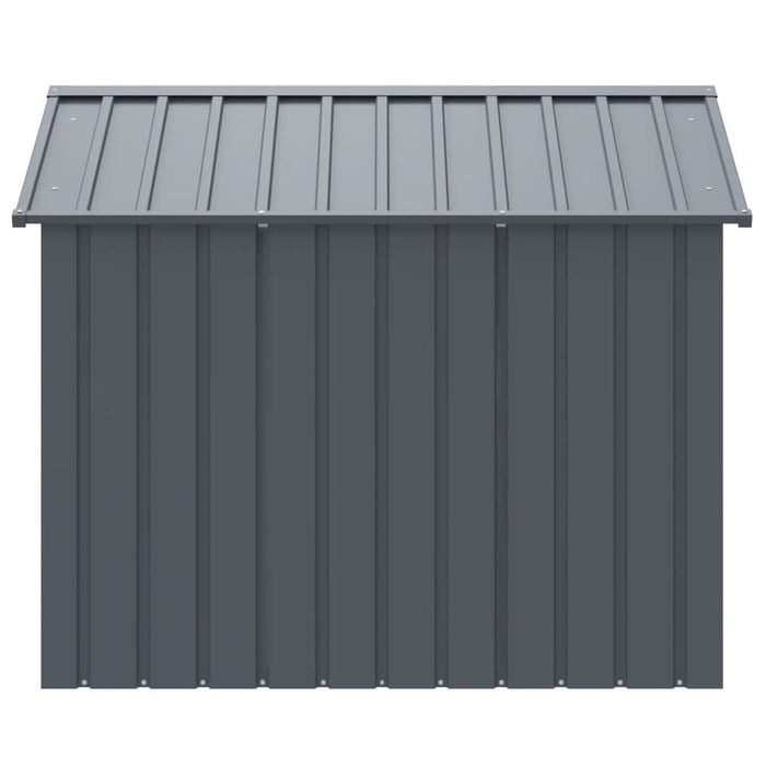 Cușcă câine cu acoperiș antracit 117x153x123 cm oțel galvanizat - WALTI WALTI