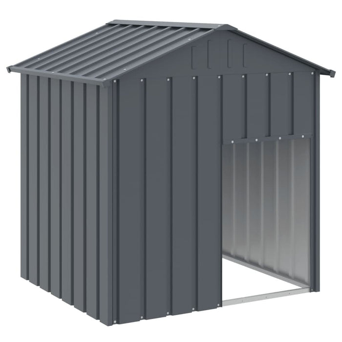 Cușcă câine cu acoperiș antracit 117x103x123 cm oțel galvanizat - WALTI WALTI